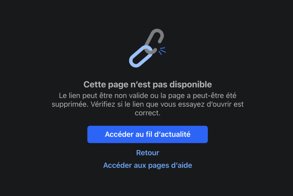 page Facebook Non au Pont d'Achères piratée